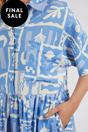 ELM Dresses-HOLIDAY SUN DRESS PRINT