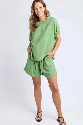 ELM Tops-HOLLY TOP FOREST