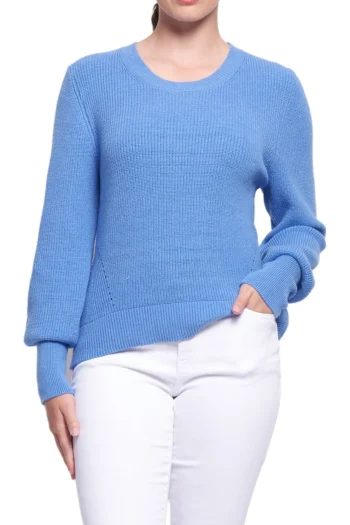 FOIL Jumpers|Winter Style-ILLUMINATING SWEATER BLUE