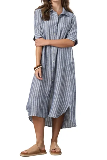 MADLY SWEETLY Dresses|Weekend Edit-INTERVAL SHIRT DRESS