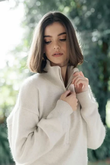 HUMIDITY Jumpers|Winter Style-KNOX ZIP SWEATER