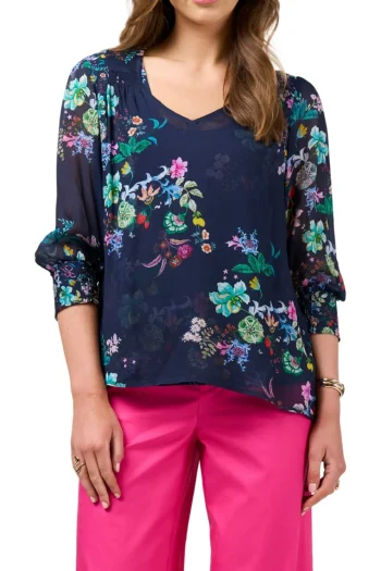 LOOBIES STORY Tops-LA BOHEME TOP INDIGO