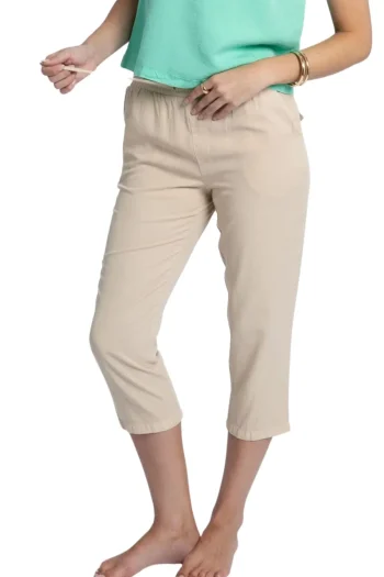 HUMIDITY Pants-LA LIDO PANT LATTE