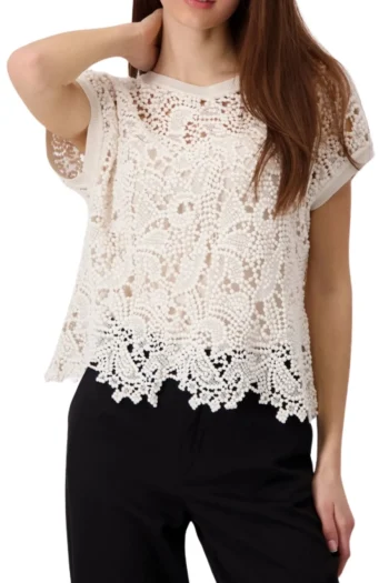 MONARI Weekend Edit-LACE TOP