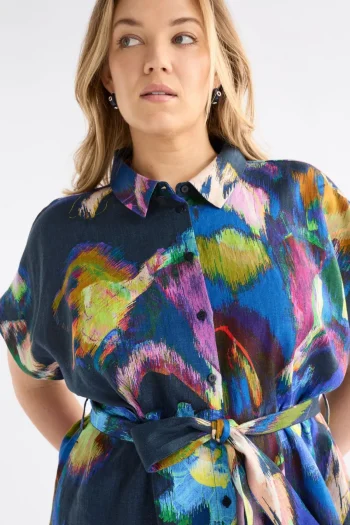 ELK Dresses-LATO DRESS PRINT