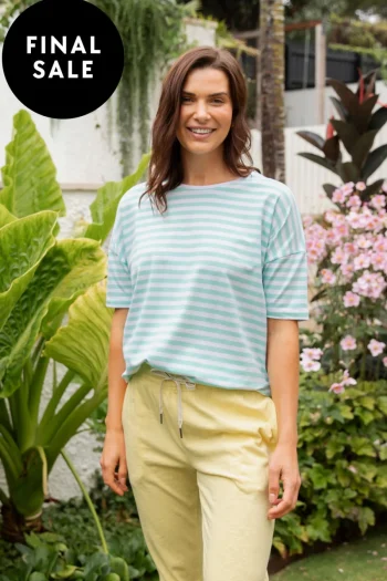 ELM T Shirts-LAUREN S/S TEE STRIPE