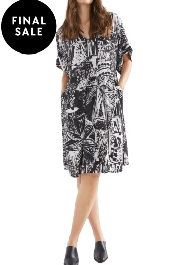 ELK Dresses-LENTO DRESS PRINT