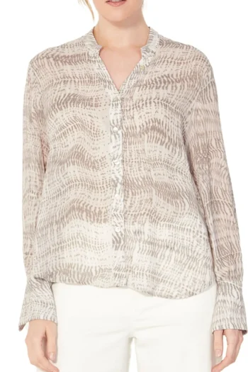 VERGE Tops|Winter Style-LEON SHIRT PRINT