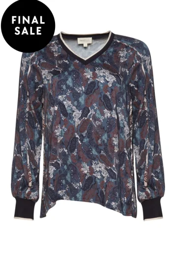 MADLY SWEETLY Tops-LEVEL UP TOP DENIM