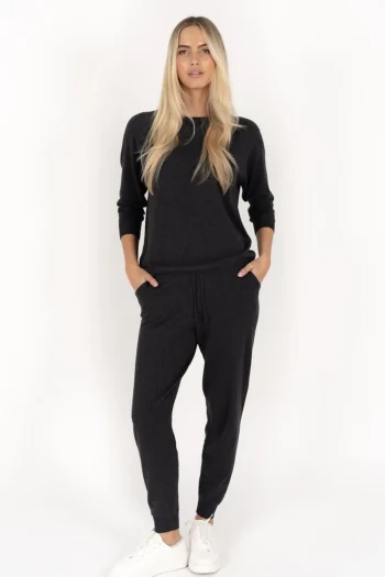 HUMIDITY Jumpers|Winter Style-LEXIE SWEATER CHARCOAL