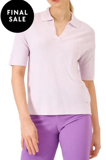 BRAX Tops|Weekend Edit-LILIAN COLLAR TOP