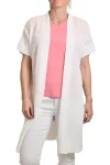 FOIL Cardigans-LONG ISLAND CARDI WHITE