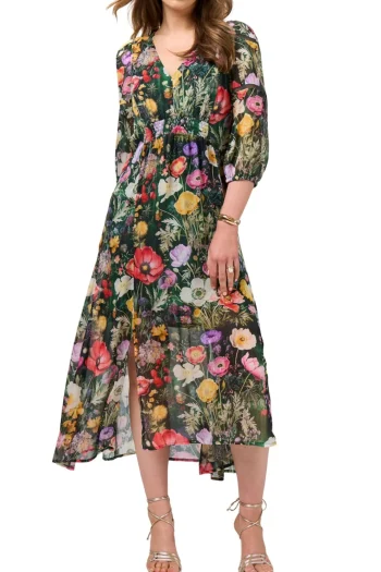 LOOBIES STORY Dresses-LOOKING GLASS MIDI DRESS IVY