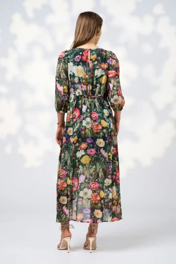 LOOBIES STORY Dresses-LOOKING GLASS MIDI DRESS IVY