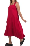 FOXWOOD Dresses-LOURDES DRESS CRIMSON