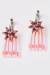 MARTHA JEAN Jewellery|Gift Guide-LUCKY SHOOTING STAR EARRINGS PINK