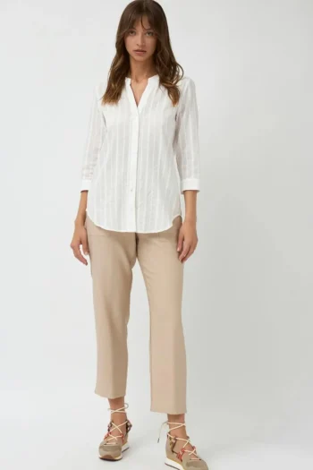 BARILOCHE Shirts-MAJOR SHIRT OFF-WHITE