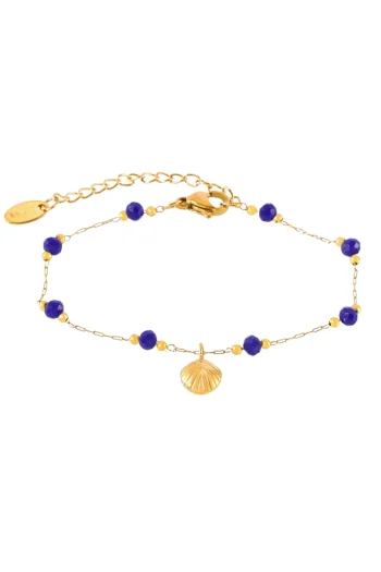 SUSAN ROSE Jewellery-MARINE SHELL BRACELET BLUE