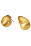 SUSAN ROSE Jewellery|Gift Guide-MATTE BEAN EARRING GOLD