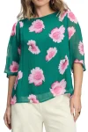 POM Blouses-MEADOW FLOWERS BLOUSE PRINT