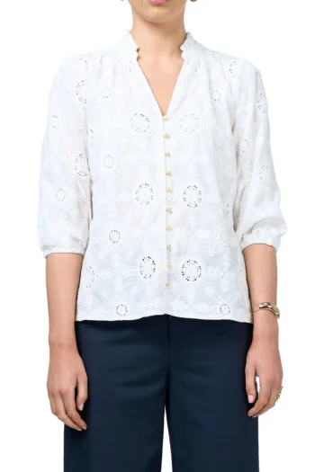 LOOBIES STORY Blouses-MISCHA BLOUSE WHITE