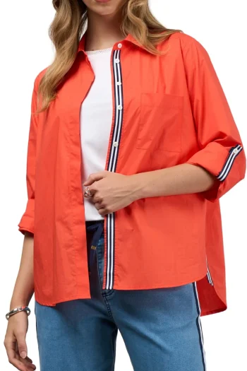 MADLY SWEETLY Shirts|Weekend Edit-MIXED MEDIA SHIRT