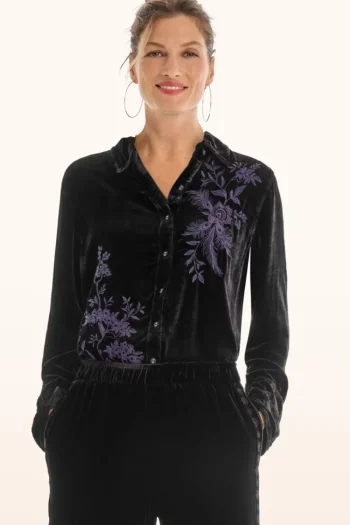 JOHNNY WAS Shirts-MOLLY VINTAGE BUTTON DOWN