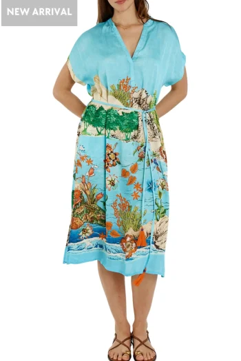 RUBY YAYA Dresses-MONTPELLIER DRESS PRINT