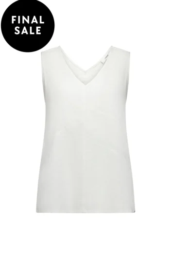 VERGE Tops-MOTIVATION TANK WHITE