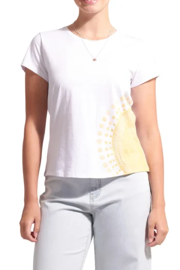 FOIL T Shirts-ON FORM TEE SUNSHINE