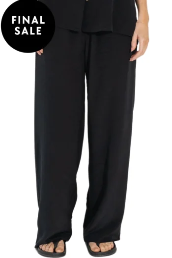 SARA FOX Pants-PALM PANT BLACK