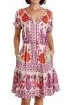 LULA SOUL Dresses-PARISIO DRESS FUSCHIA