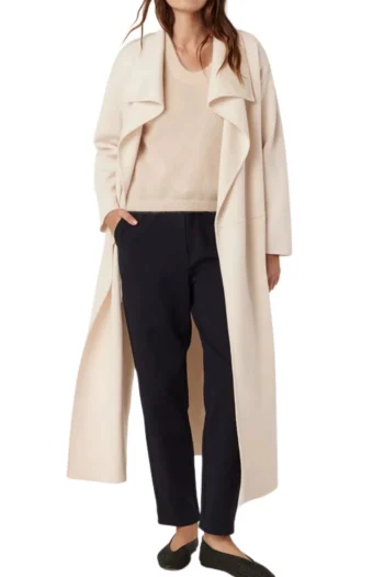 CABLE Cardigans|Winter Style-PARSONS MERINO CARDIGAN ECRU