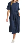 ELM Dresses-PICNIC DRESS NAVY