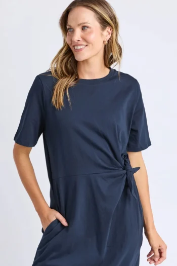 ELM Dresses-PICNIC DRESS NAVY