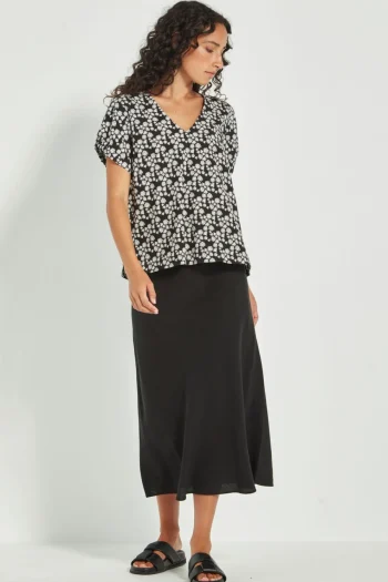 VERGE Tops|Travel Essentials-PIXIE TOP PRINT