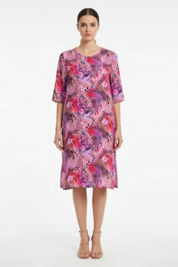 MELA PURDIE Dresses-PLAZA DRESS KALEIDOSCOPE