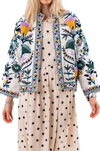 LOLLYS LAUNDRY Jackets-SADIELL JACKET CREME