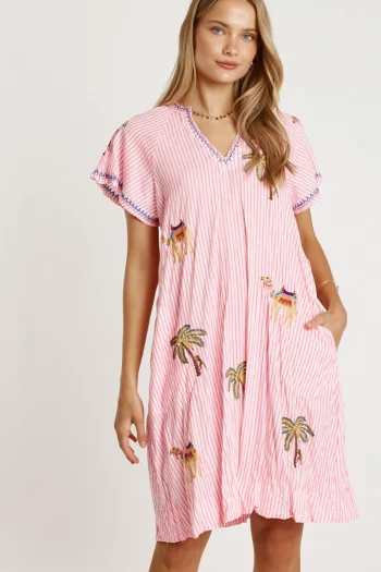 LULA LIFE Dresses-SAHARA DRESS CANDY