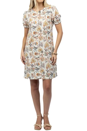 HUMIDITY Dresses-SANA LILLY DRESS KAFFIR PRINT