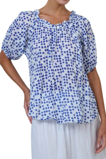 NAMASTAI Tops-SCOOP NECK TOP