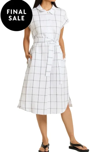 YARRA TRAIL Dresses|Weekend Edit-SENTOSA DRESS BLACK-WHITE