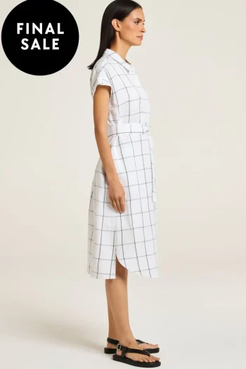 YARRA TRAIL Dresses|Weekend Edit-SENTOSA DRESS BLACK-WHITE