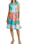 LULA LIFE Dresses-SERAPHINA S/LESS DRESS MIST