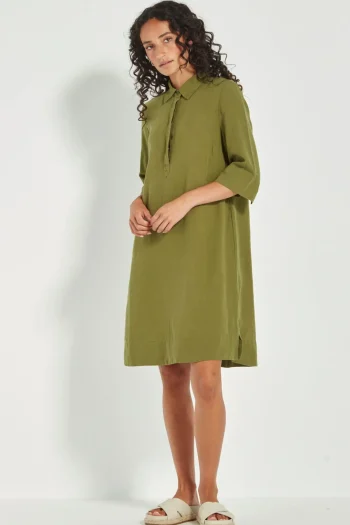 VERGE Dresses-SEVILLE DRESS GREEN