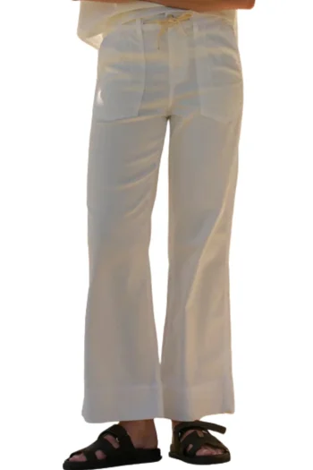 KIREINA Pants-SOFIA PANT SNOW-WHITE