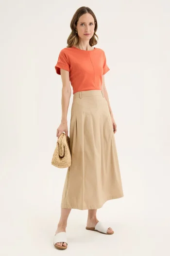 YARRA TRAIL T Shirts|Tops-SOLITUDE TEE VOLCANIC