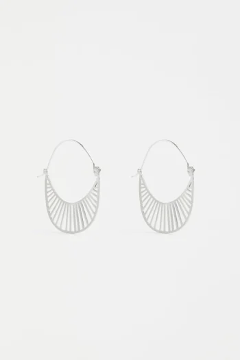 ELK Jewellery|Winter Style-SOLSKEN SMALL HOOP EARRING