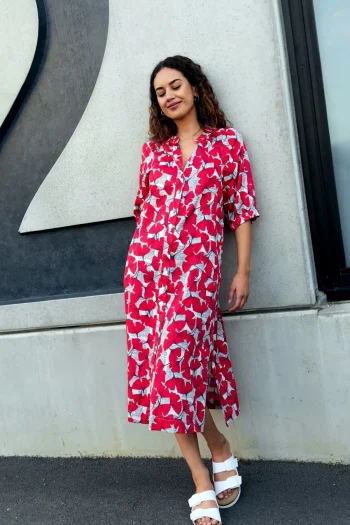 MADLY SWEETLY Dresses-TAKE FLIGHT DRESS POPPY