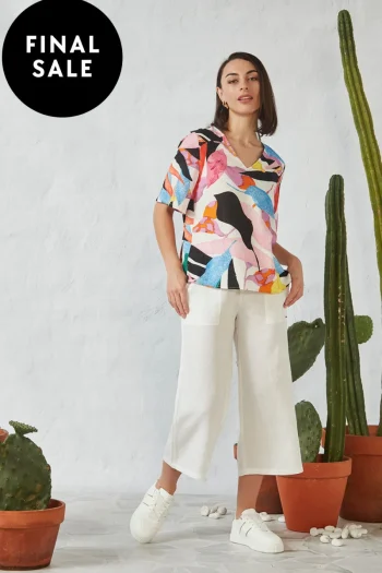 VERGE Tops-TANGO TOP PRINT